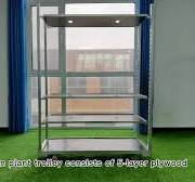 OEM ODM Chrome Plated Wire Shelving Rack 5 Layer Adjustable Metal Mesh Shelf for Store Home Warehouse