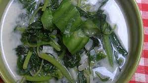 Resep Dan Cara Membuat Resep Sayur Bobor Bayam Campur Oyong Gurih Segar Yang Simple Gampang Vegetables Brussel Sprout Spinach