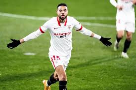 سبب رفع ويستهام عرضه لإشبيلية لشراء يوسف النصيري. ÙŠÙˆØ³Ù Ø§Ù„Ù†ØµÙŠØ±ÙŠ Ù†Ø¬Ù…Ø§ Ù„Ù„ÙŠØºØ§ Ø¨Ø«Ù„Ø§Ø«ÙŠØ© ØªØ§Ø±ÙŠØ®ÙŠØ© Ù„Ø¥Ø´Ø¨ÙŠÙ„ÙŠØ© ÙÙŠ Ù…Ø±Ù…Ù‰ Ø³ÙˆØ³ÙŠØ¯Ø§Ø¯ Ø²Ù†Ù‚Ø© 20