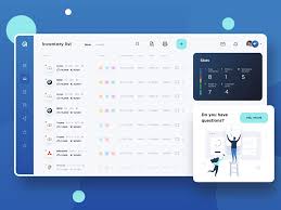 Inventory Dashboard By Anatoliy On Dribbble Web App Design Data Visualization Design Dashboard Design