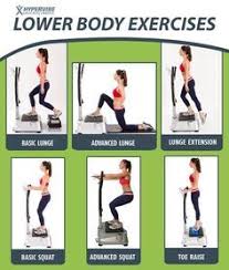 Vibrating Machine On Pinterest Exercise Chart Exercise And Plates Lower Body Workout Vibration Plate Exercises Exercise