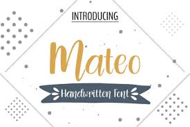 Download Mateo Font By Wanchana365 Creative Fabrica PSD Mockup Templates