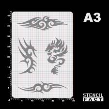 Blumenranken zum ausdrucken einzigartig 22 blumen vorlagen kostenlos ausdrucken colorbooks colorbooks. Schablone Dragon Tribal 4 Tattoo Motive Bt08