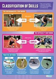 Skills In Sport Physical Education Chart In High Gloss With Heavy Stock Lamination 33 X 235 Physical Education Education And Training Physical Education Games