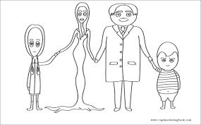 Addams Family Coloring Pages 2 Family Coloring Pages Coloring Pages Family Coloring