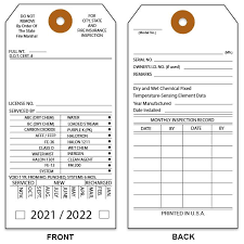 99 ($2.70/10 items) get it as soon as thu, apr 22. Fire Extinguisher Tags Custom Printed Designsnprint