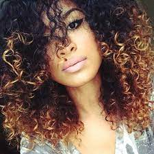 Dip dye curly one piece hair extensions in pure blonde to lagoon blue. Www Sishair Com Info Sishair Com Balayage Hair Natural Hair Styles Curly Hair Styles