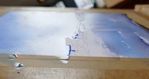 Now wet the paper using clear water and a large soft brush. Diy Art Stretch Your Own Watercolour Paper And Make A Mahlstick How To Artists Illustrators Original Art For Sale Direct From The Artist