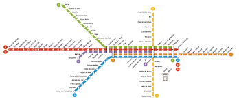 It's fast and operates every day (including nights and porto metro operates with 6 lines distributed across the city, making sure it covers its most important points (not only for tourists but also for the people. Porto Metro Wikipedia