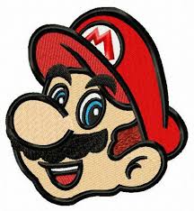 Mario Face Embroidery Design Bernina Embroidery Machine Embroidery Designs Embroidery