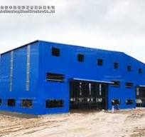 Prefabricated light steel structure storage warehouse ...