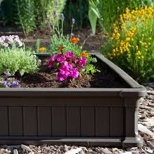 Lifetime Polyelthylene Raised Garden Kit 3 Beds Give Your Roots Plenty Of Room And Support With The Lif Raised Garden Raised Garden Kits Raised Garden Beds
