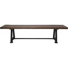 Banc Industriel En Bois Et Acier Railway Kare Design Banc Bois Plancher Bois Bois