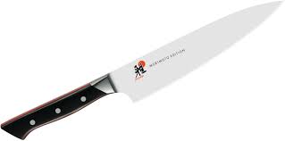 Chef morimoto's trademark cuisine combines the best of japanese and western techniques. Zwilling J A Henckels Miyabi Red 600s Morimoto 8 Chef S Knife Knifecenter 34101 213