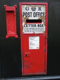 Post Box Hastings England Antique Mailbox Post Box Letter Box