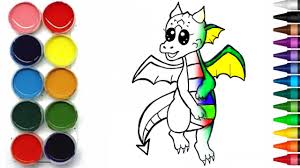 Gambar kartun ular naga lucu : Menggambar Dan Mewarnai Ular Naga Warna Warni Rainbow Pelangi Mata Berkedip Untuk Anak Anak Youtube