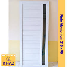 Harga pintu minimalis aluminium, kaca, kayu, dan besi. Pintu Aluminium Sliding Geser Model Minimalis Pintu Kamar Alumunium Pintu Alumunium P02 Shopee Indonesia