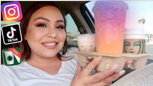 Social Medias Pick My STARBUCKS Drinks *TikTok Instagram Secret Menu*