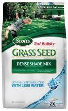 Sacotts Turf Builder Dense Shade Mix Grass Seed For Shade Shade Grass Grass Seed