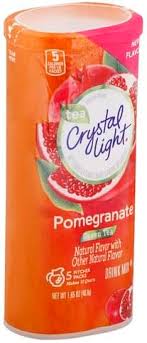 Crystal Light Pomegranate Green Tea Pitcher Packs Drink Mix 5 Ea Nutrition Information Innit