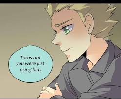 Can we just take a moment to talk about Adrian? He just heard one of his  best friends lying and he didn't even know it was a lie. Now he's  defistated. He