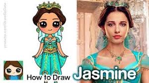How to draw princess jasmine | how to draw jasmine from aladdin | draw princess jasmine easythis video is a part to learn drawing for kids easy step by step. How To Draw Princess Jasmine Disney Aladdin New Youtube