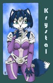 Krystal Star Fox Anthro Furry Fox Mccloud