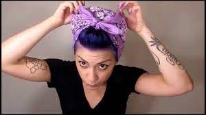 71 Rosie The Riveter Bandana Youtube Bandana Hair Tutorials Rosie The Riveter Hair Bandana Hairstyles Short