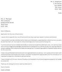 Researchandmarkets.com laura wood, senior press manager. Pest Control Cover Letter Example Icover Rog Uk