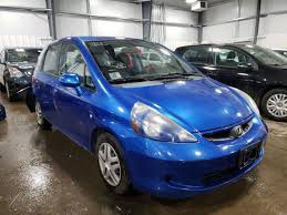 To insure a proper match, you'll need to know your vehicle's color code so you can find it on the chart below. 2007 Honda Fit 1 5l Gas Blue Subasta Ham Lake Mn A Better Bid