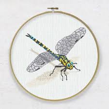 Check spelling or type a new query. Dragonfly Counted Cross Stitch Kit Novocom Top