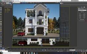 3d Exterior Scene 2018 File 3dsmax By Davinci Vjc Free Dowload Exterior Architecture Visualization Scene