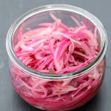 Why is red onion called red?! The Hungry Hounds Yucatan Quick Pickled Red Onions Escabeche De Cebolla