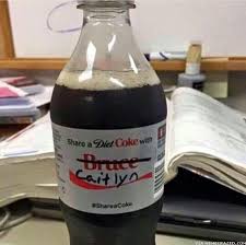 Caitlyn Jenner Diet Coke Funny Diet Quotes Diet Coke Bottles