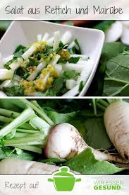 Salat Aus Rettich Und Mairube Mit Rhabarber Vinaigrette Wiressengesund Rezept Rettich Rezepte Ruben