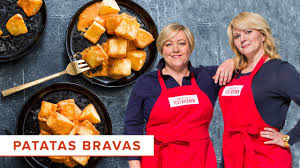 Recipe courtesy of alton brown. How To Make Super Crispy Patatas Bravas Youtube