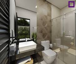 Banheiro Externo Com Bancada Em Granito Preto Sao Gabriel E Revestimento Tavola Da Ceramicaportinari Granito Para Banheiro Banheiros Modernos Banheiro