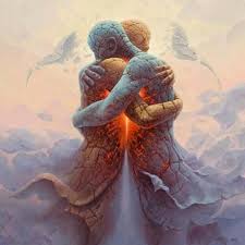 I Lava You In My Hug 3 Art Spiritual Art Surreal Art