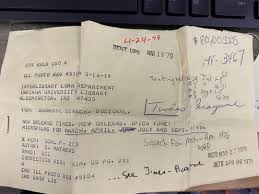 Found this jammed in a microfilm box I ordered for my research. Very  curious what they were researching… : r/FoundPaper