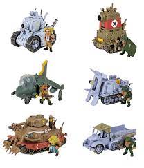 metal slug x 6types assorted box plastic model xinshi model hobby shop character plastic models