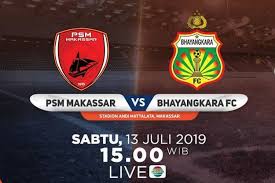 Susunan pemain bhayangkara solo fc vs psm makassar: Link Live Streaming Psm Makassar Vs Bhayangkara Fc Laga Pekan Kedelapan Liga 1 2019 Bolasport Com