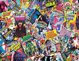 At least it better have 1,000 pieces. Springbok Puzzles Comic Books Galore 1000 Piece Jigsaw Puzzle Large 30 Inches By 24 Inches Puzzle Made In Usa Unique Cut Interlocking Pieces Buy Online At Best Price In Uae Amazon Ae