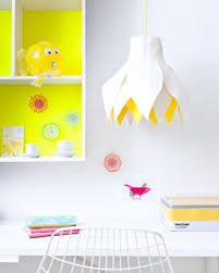ikea kringloop diy by vt wonen hanglap pimpen met vilt 3 uur woonideeen bloemen lamp hanglamp