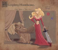Snoring Hottie Disney Fan Art Sleeping Beauty Maleficent Disney Art