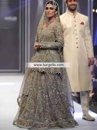 Ravishing Bridal Dress With Stunning Embellishments Pakistani Bridal Dresses Bridal Lehenga Bridal Wear