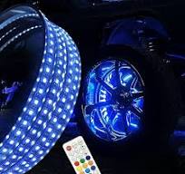 Amazon.com: 4PCS 17.5'' Dream Color Chaser RGB Changing LED ...