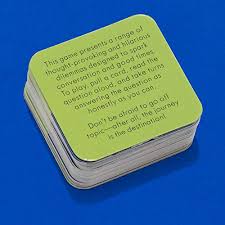 Write the names of celebrities on index cards. After Dinner Amusements Which Would You Choose 50 Amusing Dilemmas Dinner Party Conversation Card Game For Adults And Family Gift For Host Or Hostess Pricepulse