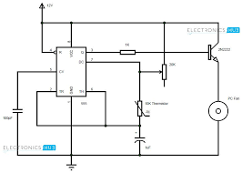 Pc Fan Controller Circuit Electronic Schematics Circuit Electronics Wallpaper