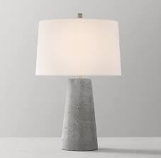 Lawton Table Lamp Base Concrete Concrete Table Lamp Diy Table Lamp Table Lamp