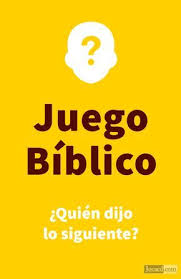 Los cuentos latinoamericanos cortos entraron a su etapa madura a inicios. Descubre Que Personaje Biblico Dijo Lo Siguiente Juegos Biblicos Para Jovenes Juegos Biblicos Libros De La Biblia